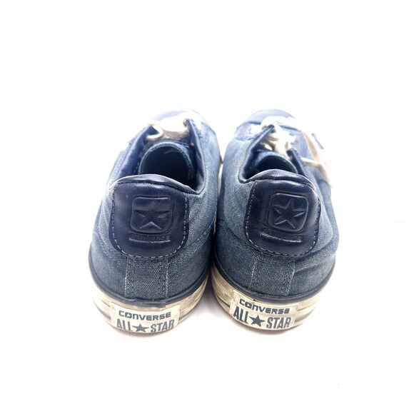 Converse x John Varvatos Star Player Mens Size 9 Navy Blue Leather/Canvas Shoes main image 4
